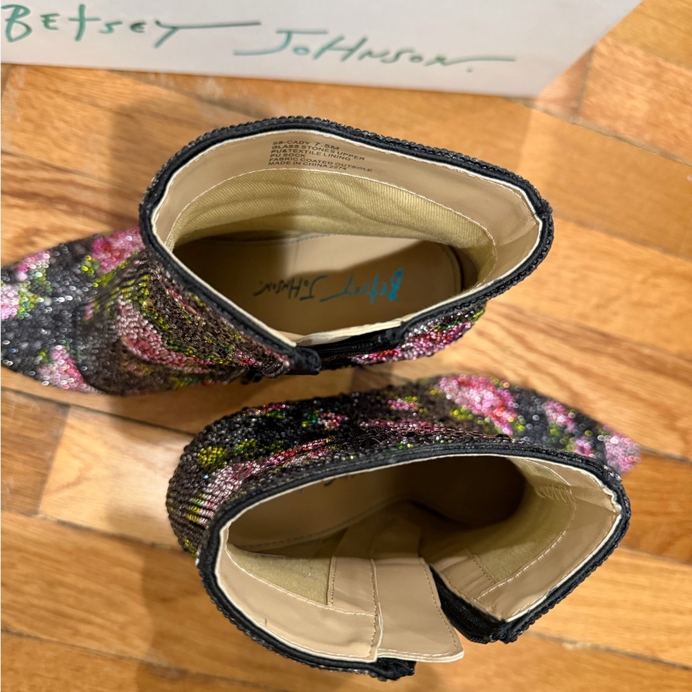 Betsey Johnson Sparkle Women's Boots - Picture 9 of 10